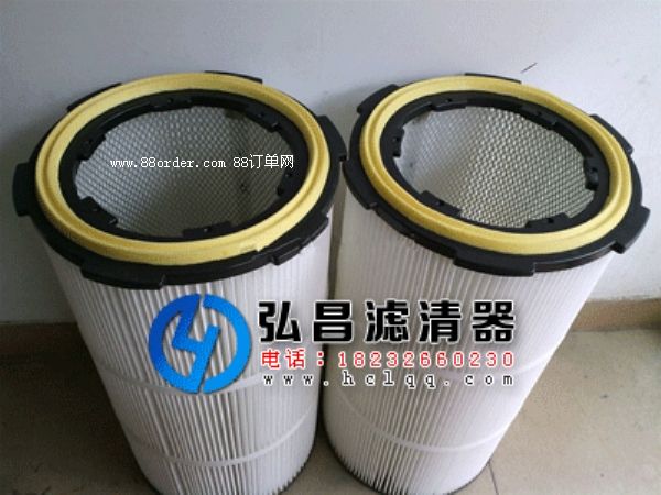 覆膜四耳除塵濾芯濾筒