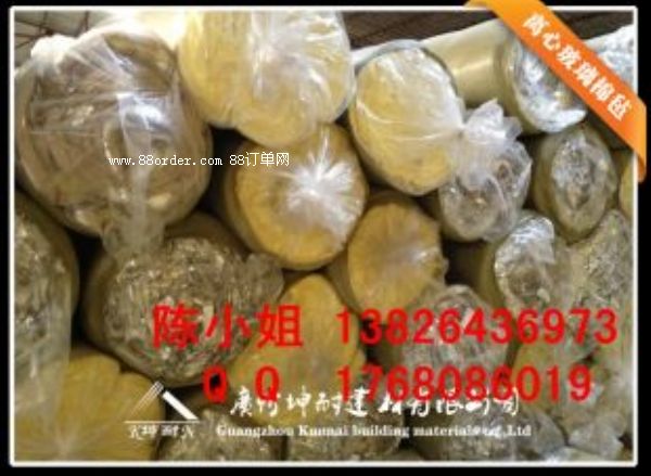 和碩縣防火玻璃棉氈 管道保溫降噪材料