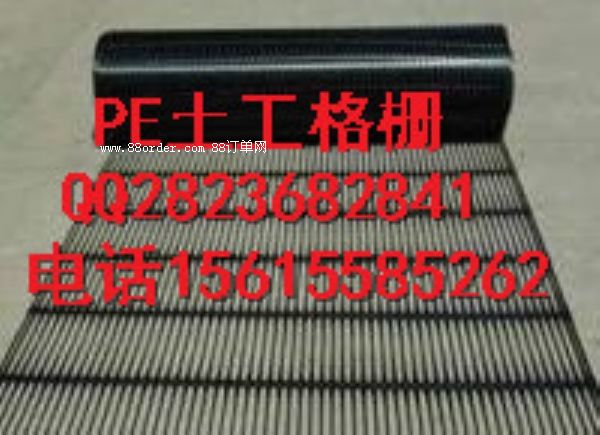 聚乙烯單向塑料土工格柵PE