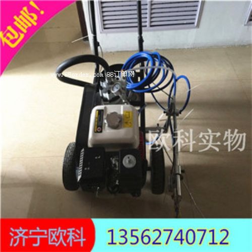 隔膜泵冷噴劃線機(jī) 馬路斑馬線劃線機(jī)