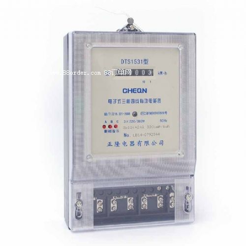 透明型 三相四線 電能表